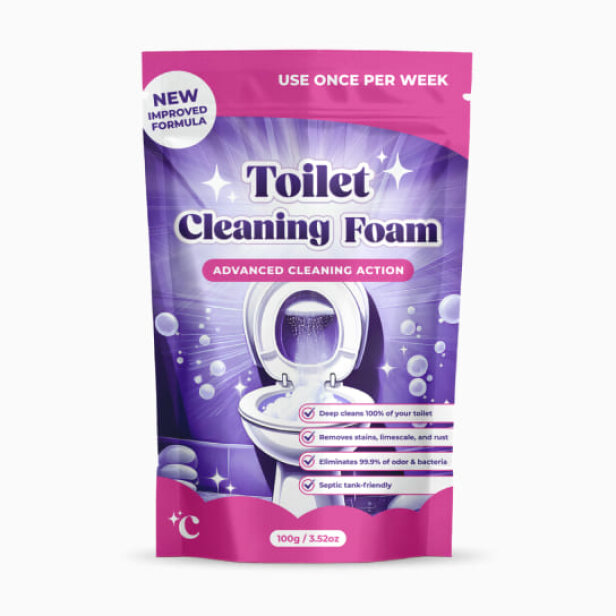 FizzClean Toilet Cleaning Foam | Best Toilet Cleaner for Tough Stains & Odors